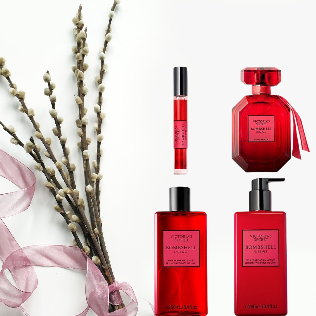 ویکتوریا سکرت Bombshell Intense — نمای نازل اسپری بادی میست ۲۵۰ میلی‌لیتری — دارامُد