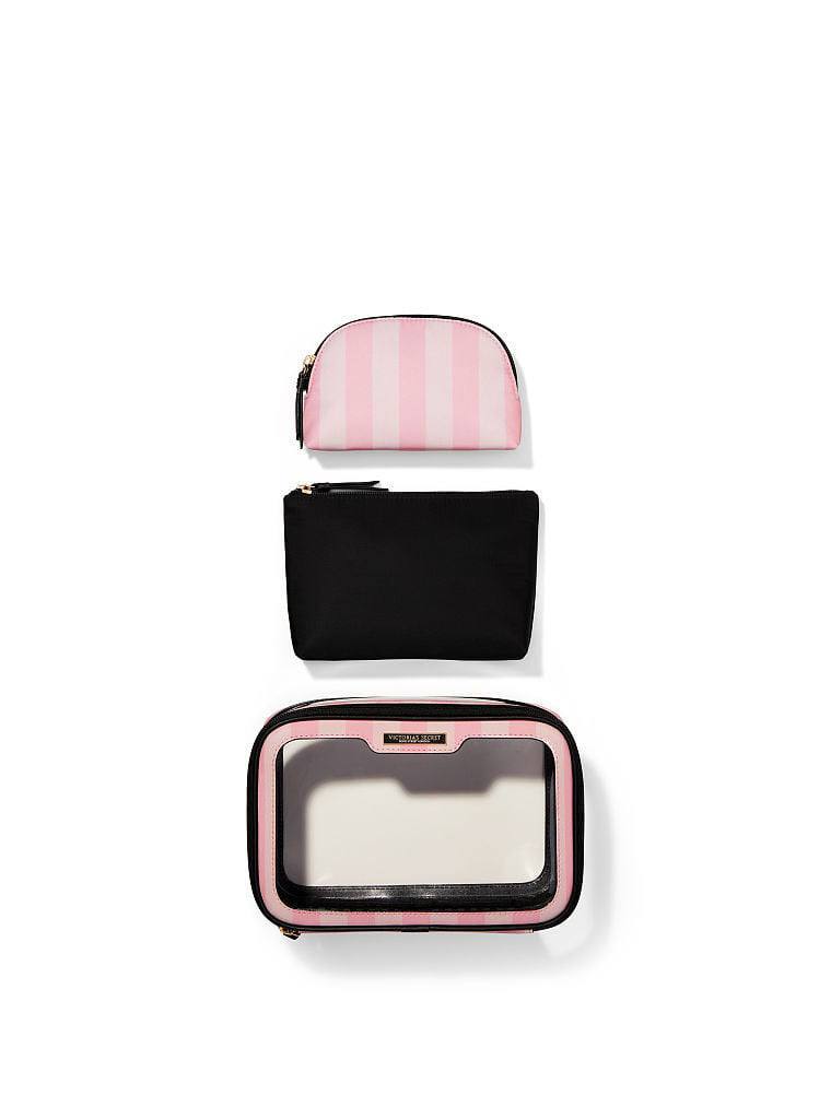 کیف لوازم آرایشی Beauty-To-Go Bag Trio Iconic Stripe
