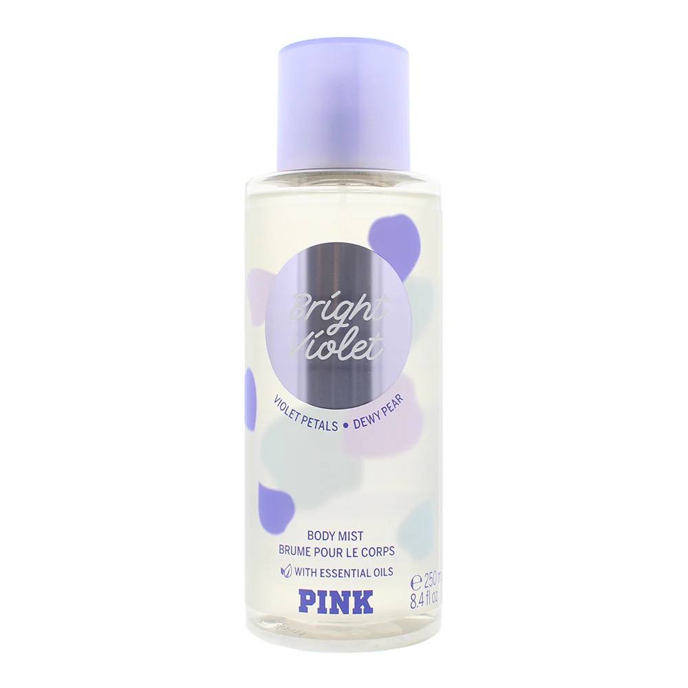 PINK Bright Violet بادی میست ۲۳۶ میلیلیتری، نمای بطری اسپری — دارامُد
