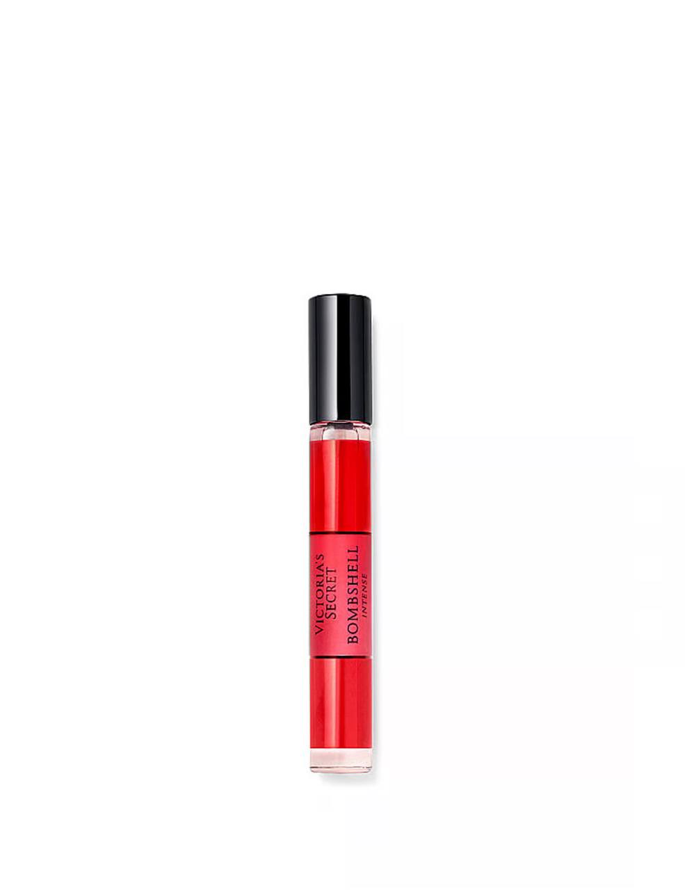 ویکتوریا سکرت Bombshell Intense، عطر جیبی ۷ میلی‌لیتری، نمای نزدیک درب اسپری — دارامُد