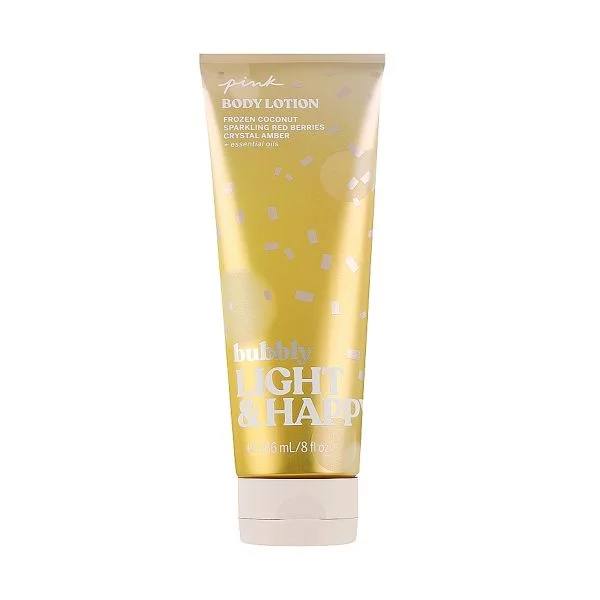 پینک لوسیون بدن Bubbly Light & Happy، تیوپ ۲۳۶ میلیلیتر — دارامُد