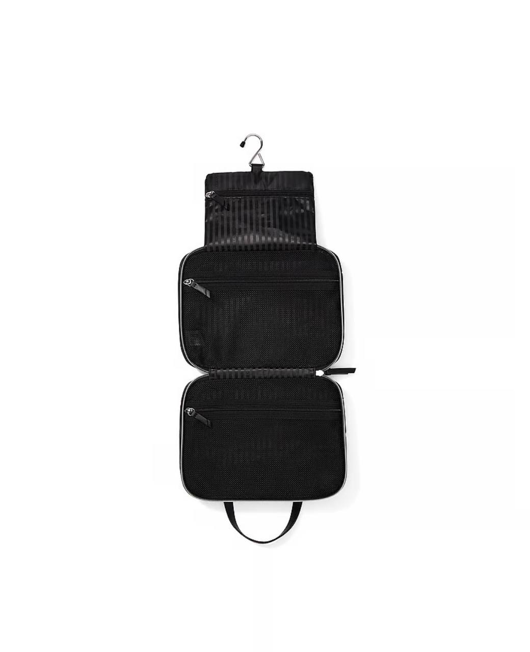 کیف لوازم آرایشی Jetsetter Hanging مشکی طرح دار ویکتوریا سکرت