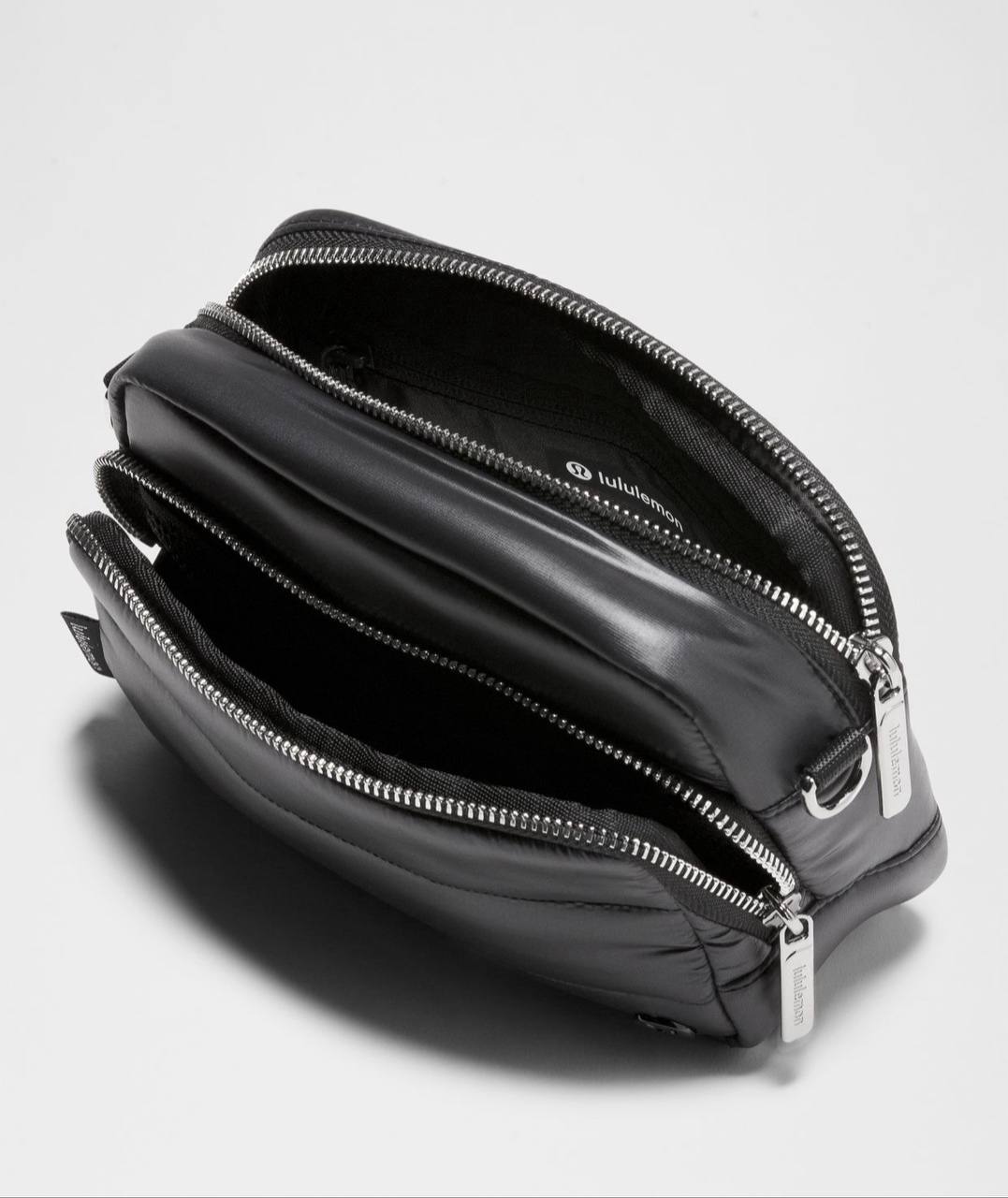 کیف کراس بادی مشکی چرم مصنوعی Lululemon