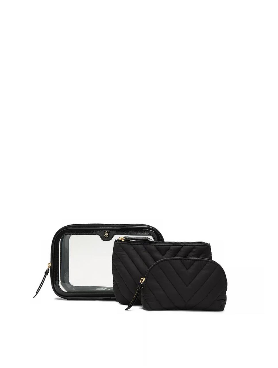 کیف لوازم آرایشی Beauty-To-Go Bag Trio مونوگرام VS