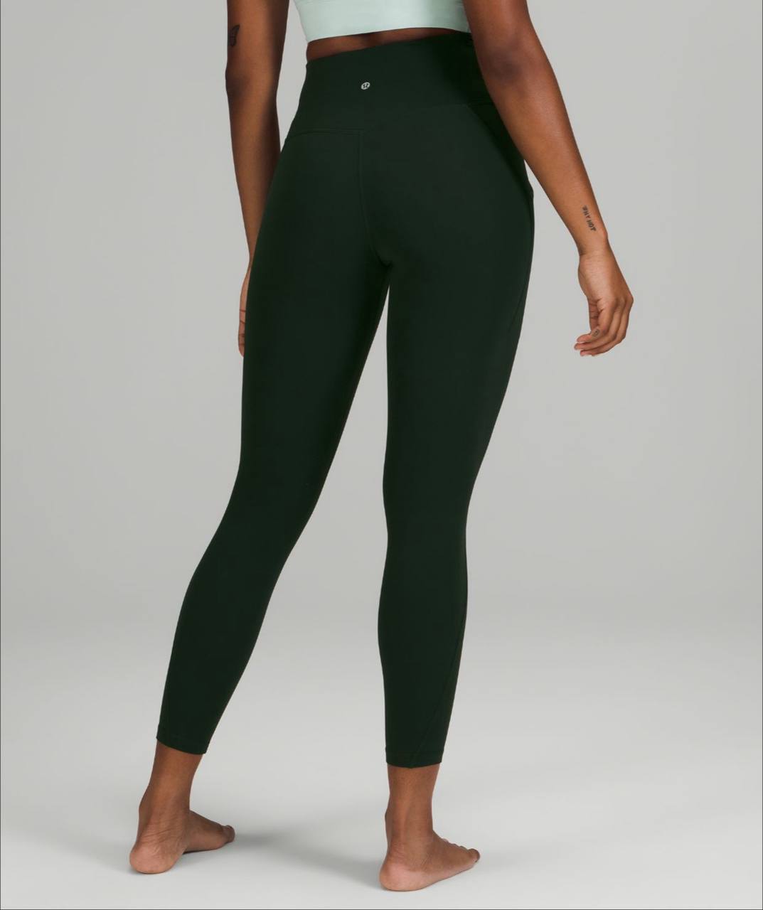 لگ ورزشی Lululemon Align pant 25 pocket سبز تیره اورجینال