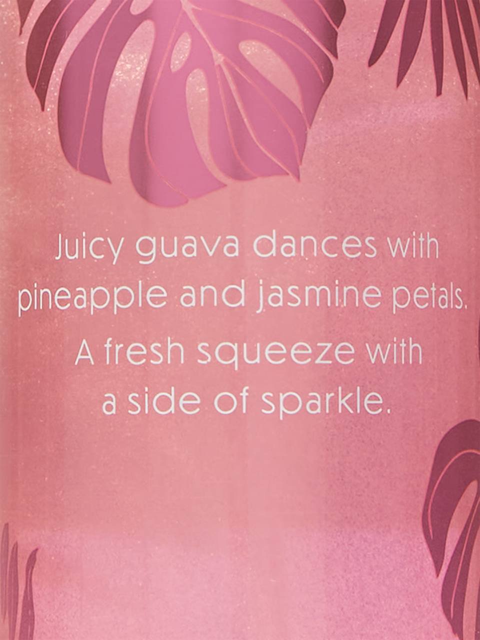 ویکتوریا سکرت بادی میست Guava Fiesta shimmer ۲۳۶ میل، نمای نازل اسپری — دارامُد