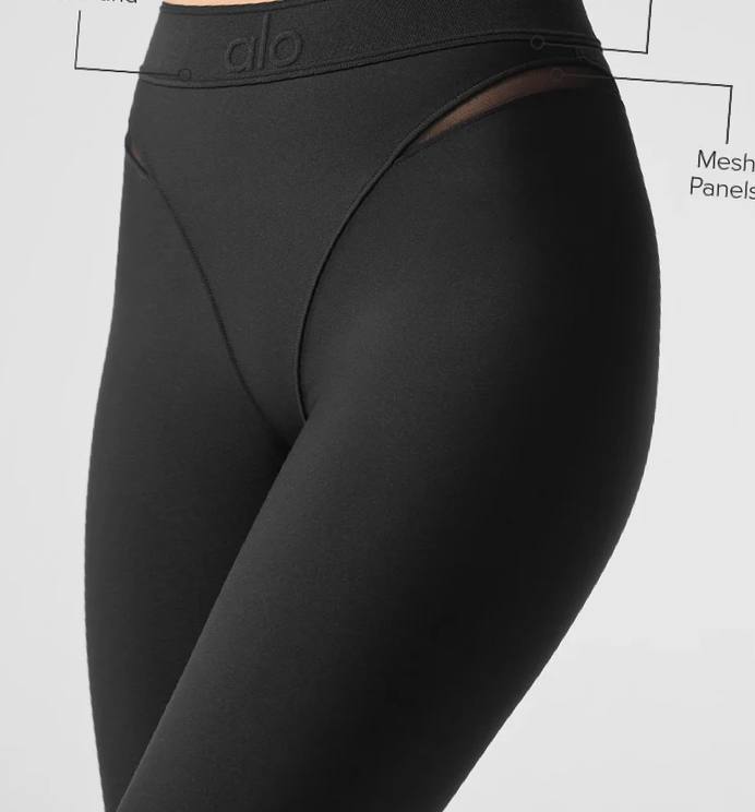 لگ ورزشی alo airlift high waist اورجینال