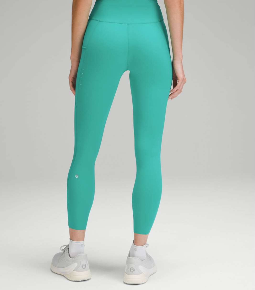 لگ ورزشی فست اند فری hr tight 25 pockets سبزآبی لولولمون