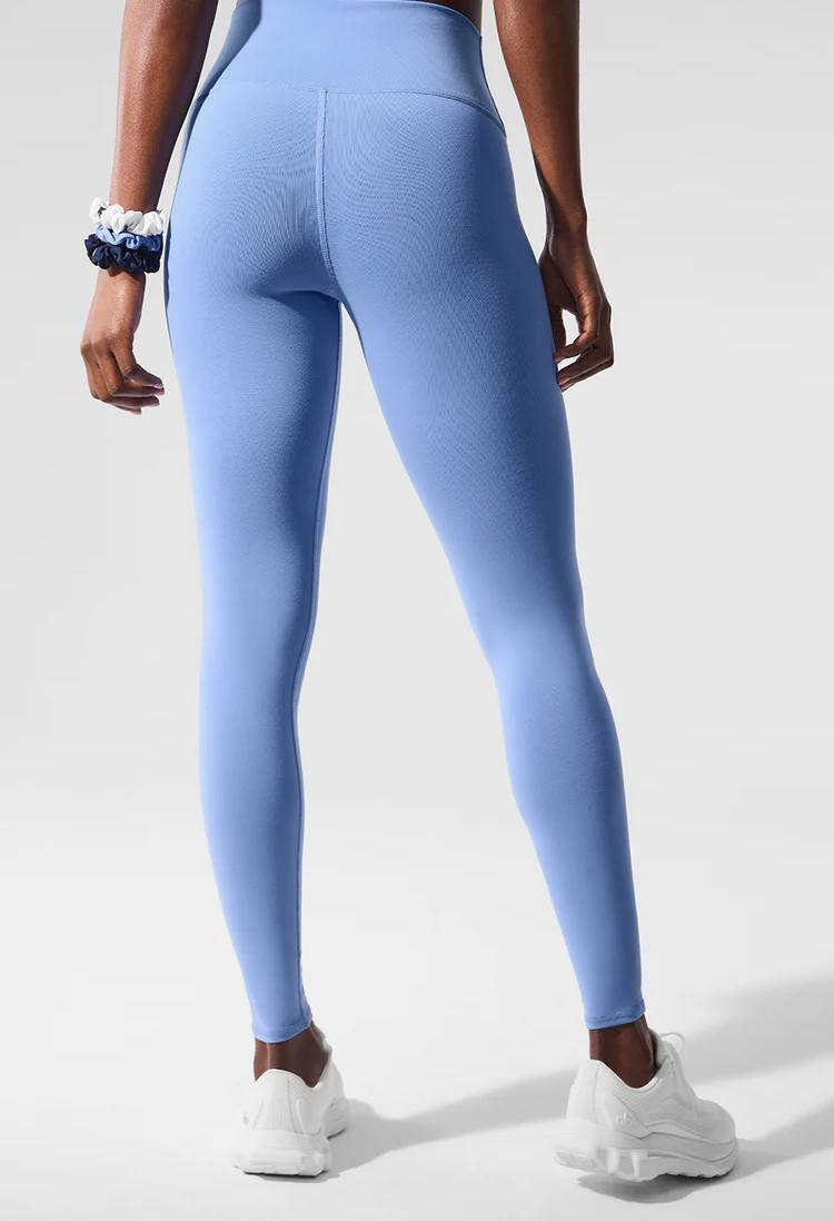 لگ ورزشی High waist Airbrush آبی alo اورجینال