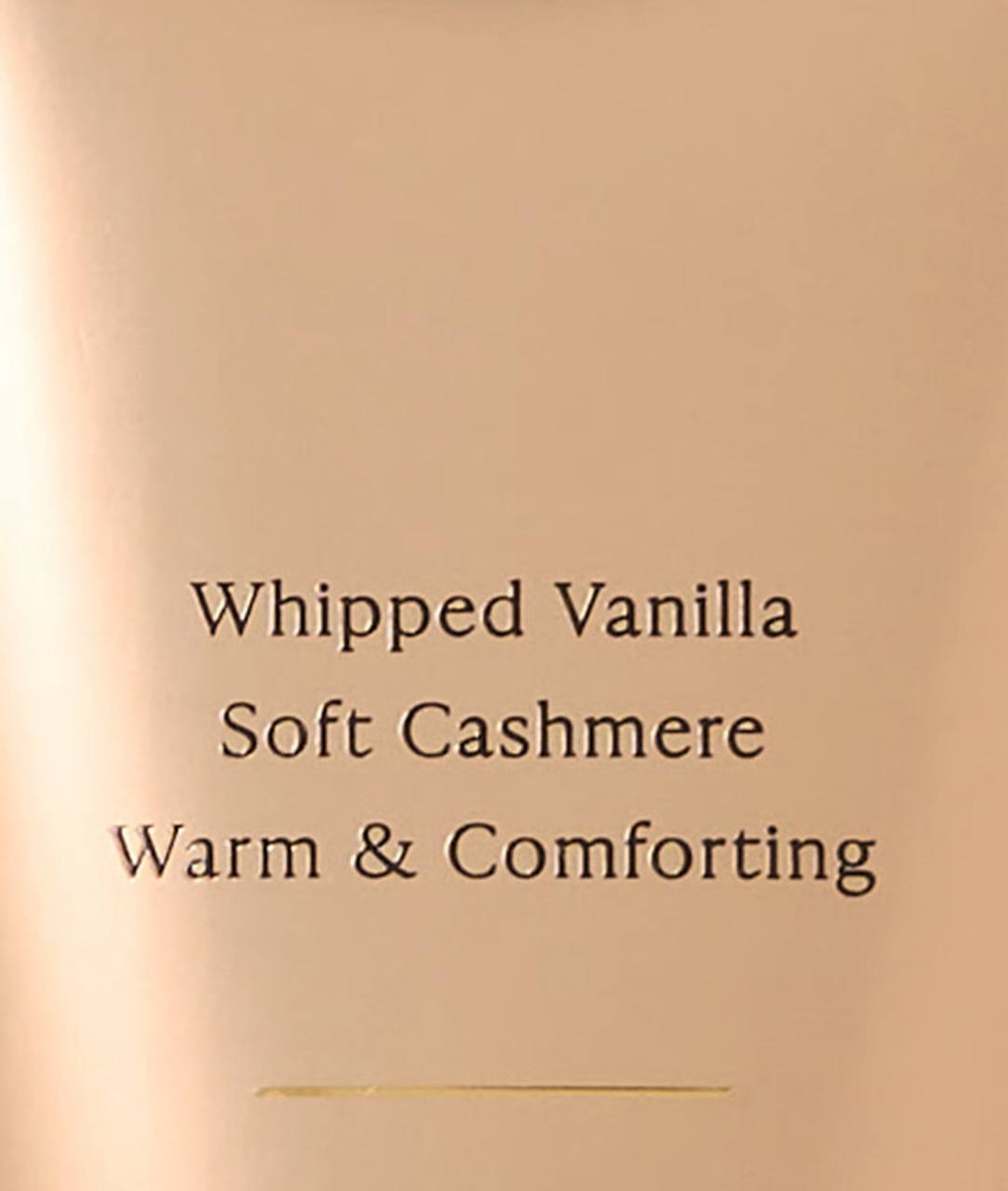 Victoria's Secret Bare vanilla لوسیون بدن، نمای برچسب و رنگ محصول — دارامُد