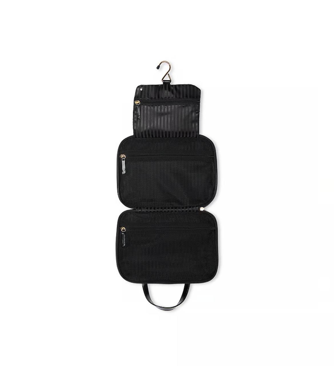کیف لوازم آرایشی Jetsetter Hanging مشکی ویکتوریا سکرت طرح ساده