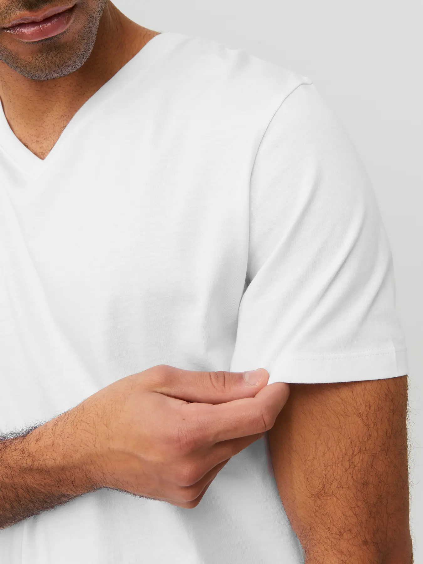 تیشرت یقه هفت مردانه جک اند جونز 12156102