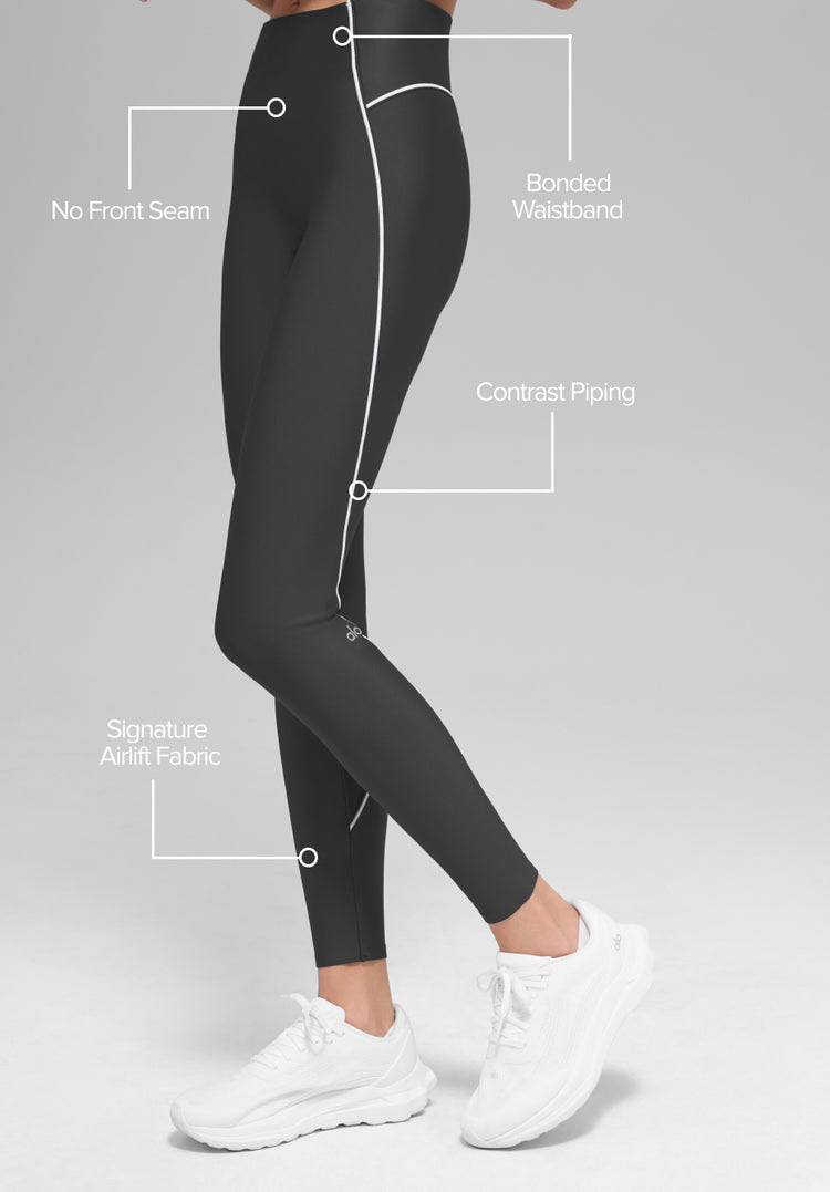 لگ ورزشی مشکی alo airlift haven legging اورجینال
