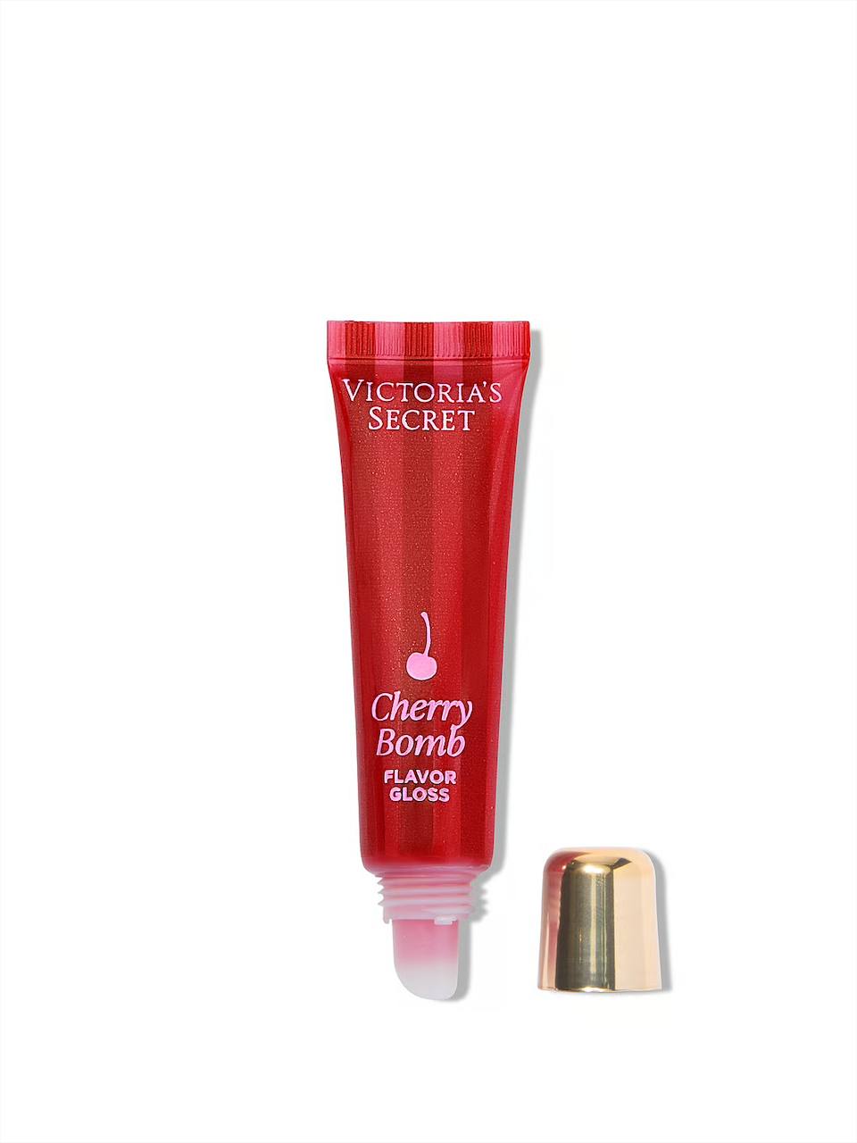 Victoria's Secret برق لب Cherry Bomb رنگ سرخابی، نمای بسته‌بندی — دارامُد