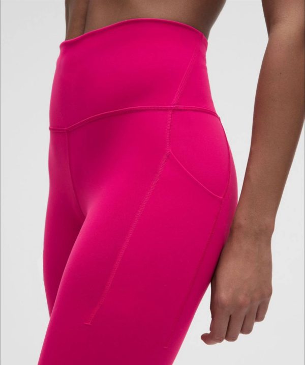 لگ ورزشی سرخابی Lululemon  اورجینال - تصویر 2