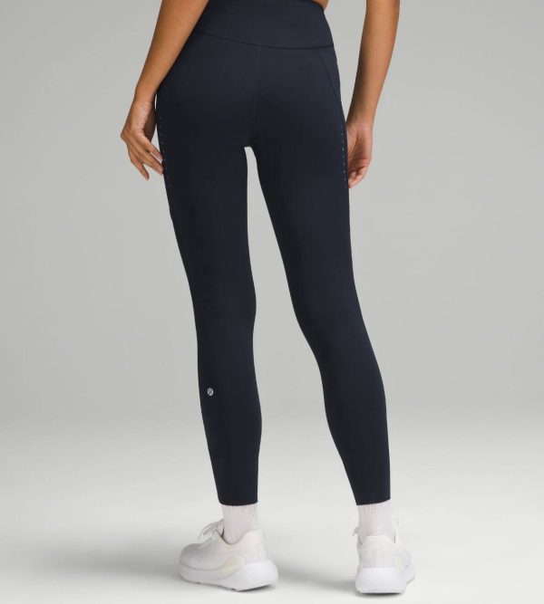 لگ ورزشی Fast and free hr tight 25 pockets سرمه ای لولولمن اورجینال - تصویر 4