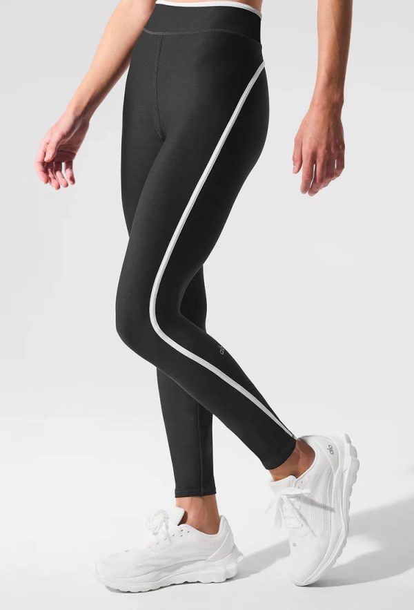 لگ ورزشی Airlift high waist charger 7/8 مشکی alo اورجینال