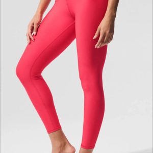 لگ ورزشی 7/8 high waist airlift مرجانی alo اورجینال