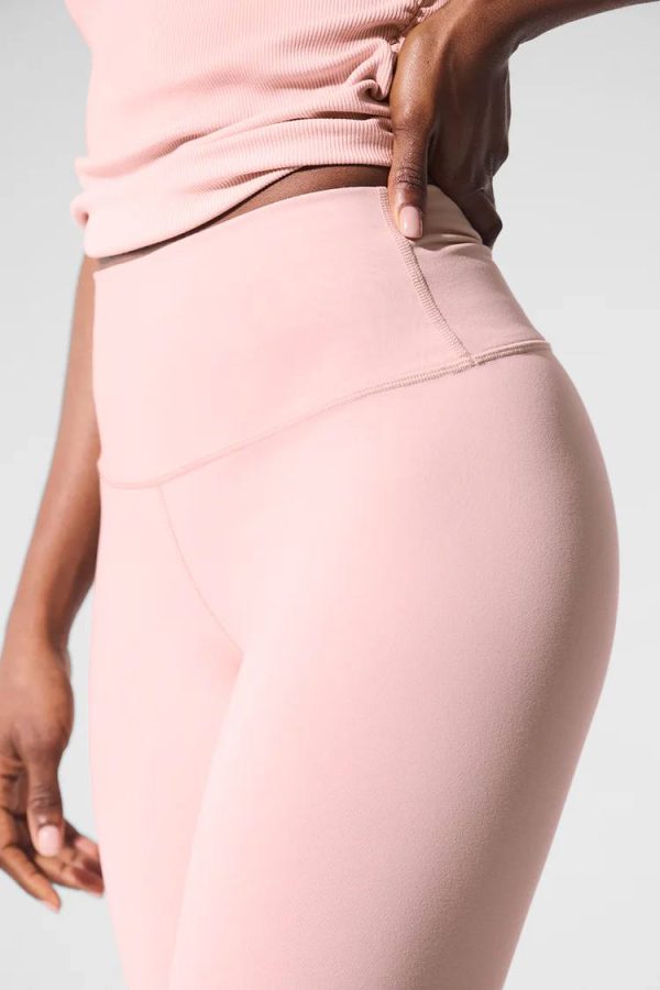 لگ ورزشیHigh waist Airbrush  صورتی alo اورجینال - تصویر 3