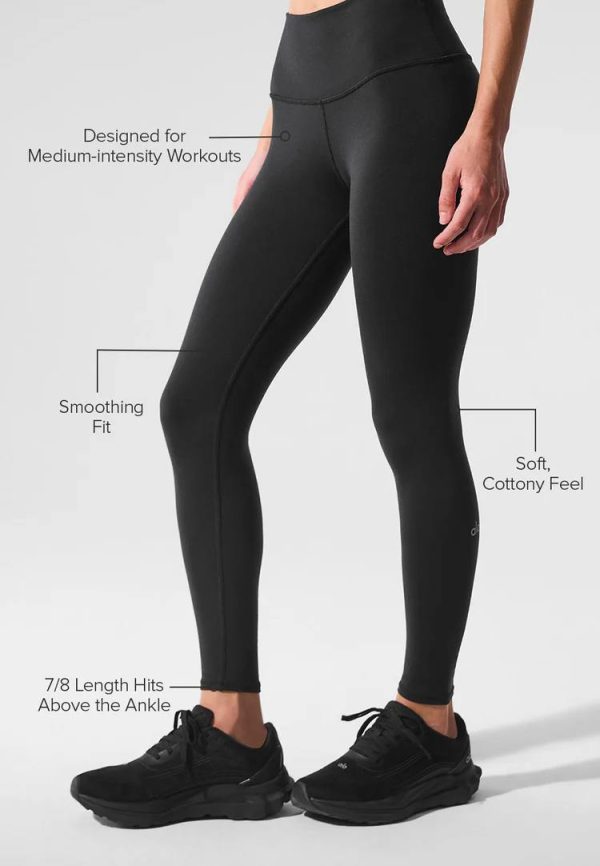 لگ ورزشی alo High waist airbrush legging  اورجینال - تصویر 3