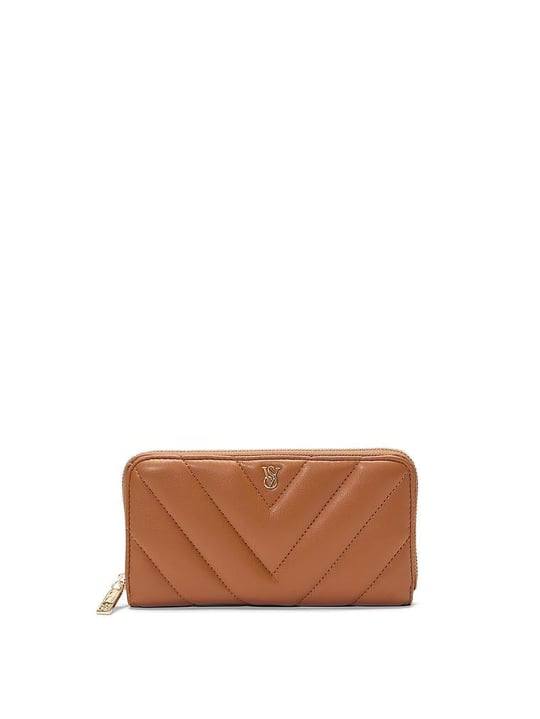 کیف پول بزرگ قهوه ای ویکتوریا سکرت