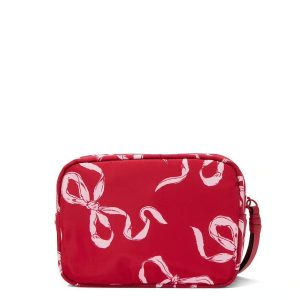 کیف لوازم آرایشی قرمز ویکتوریا سکرت